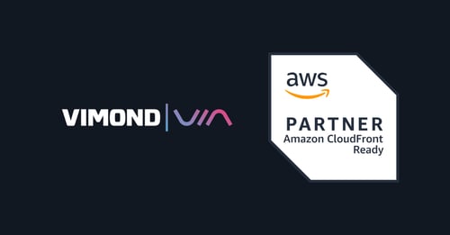Vimond VIA - Amazon CloudFront Ready
