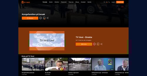 New Streaming Experience from TV Vest Now Live on Vimond Essentials