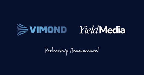 Vimond and Yield Media partnership announcement