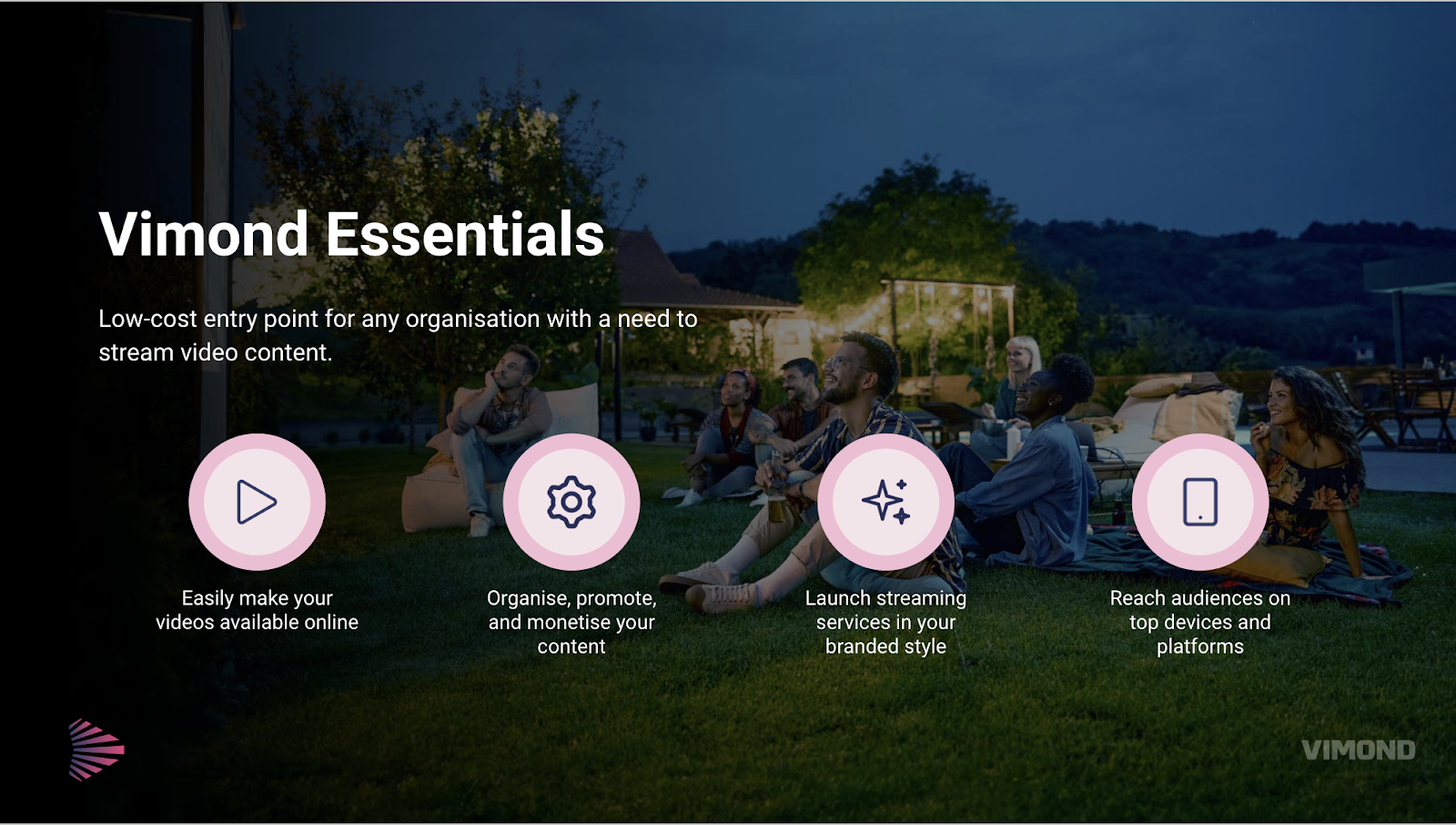 Vimond Essentials key benefits